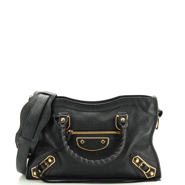 Balenciaga City Classic Metallic Edge Bag Leather Small
