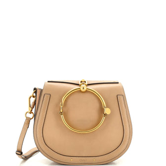 Chloe Nile Crossbody Bag Leather Medium