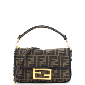 Fendi Baguette NM Bag Zucca Canvas Mini