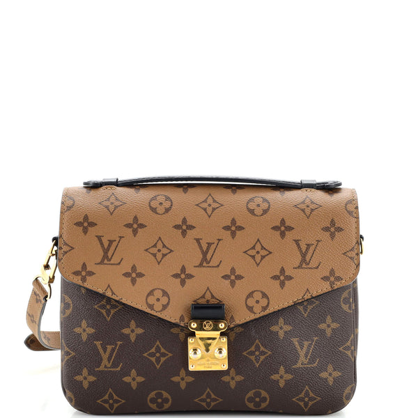 Louis Vuitton Metis Pochette Reverse Monogram Tote Bag