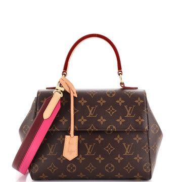 Louis Vuitton Cluny Top Handle Bag Monogram Canvas BB