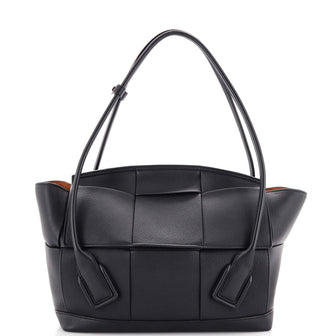 Bottega Veneta Arco Bag Maxi Intrecciato Leather Medium
