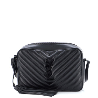 Saint Laurent Lou Camera Bag Matelasse Chevron Leather Small