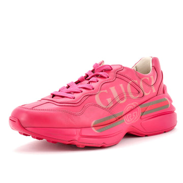 Gucci Rhyton Sneakers Printed Leather