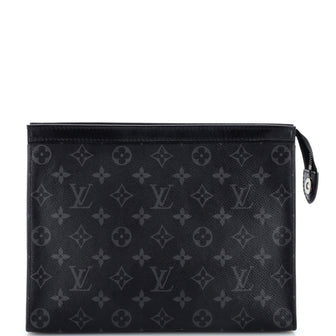 Louis Vuitton Pochette Voyage Monogram Eclipse Canvas MM