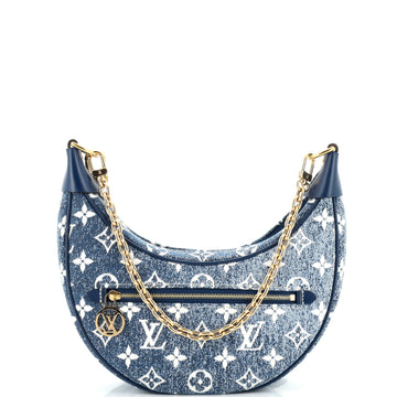 Louis Vuitton Loop Handbag Monogram Jacquard Denim