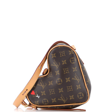 Louis Vuitton Coeur Handbag Limited Edition Game On Monogram Canvas