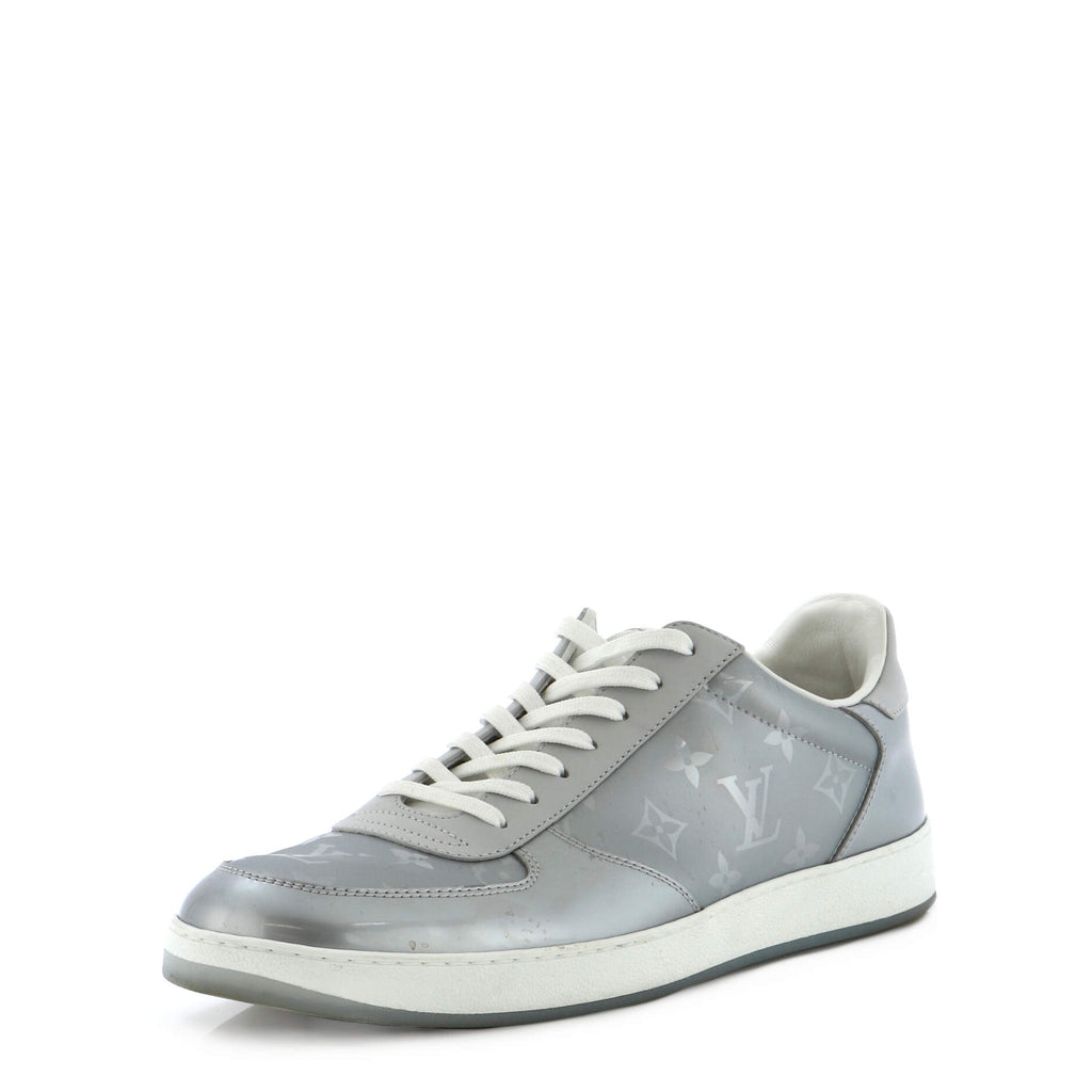 Rivoli Grey / White Low Top Sneakers
