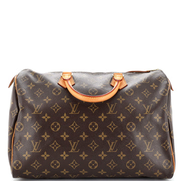 Louis Vuitton Speedy Handbag Monogram Canvas 35