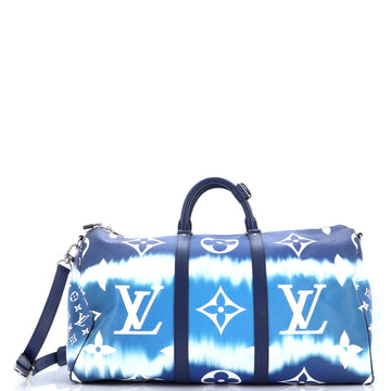Louis Vuitton Keepall Bandouliere Bag Limited Edition Escale Monogram Giant 50