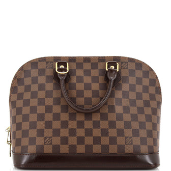 Louis Vuitton Vintage Alma Handbag Damier PM