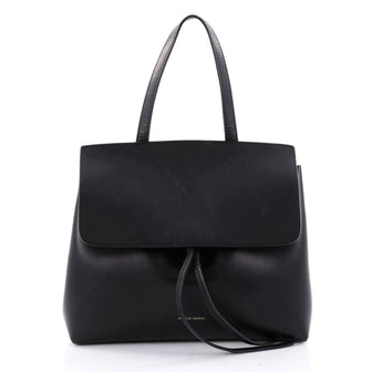 Mansur Gavriel Lady Bag Leather Mini Black 2355201