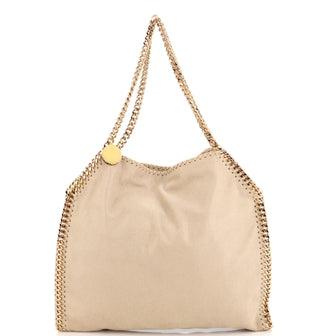 Stella McCartney Falabella Fold Over Bag Shaggy Deer