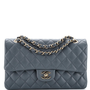 Chanel Classic Double Flap Bag Quilted Caviar Medium