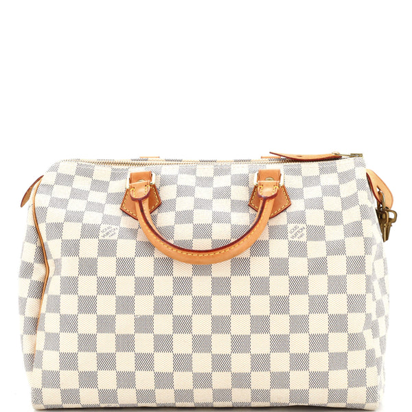 Shop Louis Vuitton SPEEDY Women's White Bags