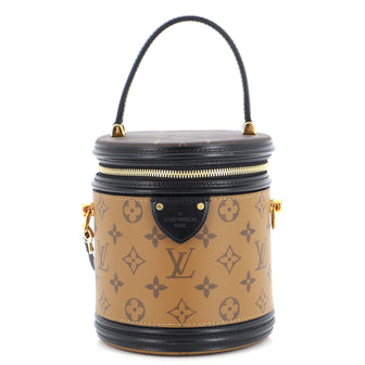 Louis Vuitton Cannes Handbag Reverse Monogram Canvas