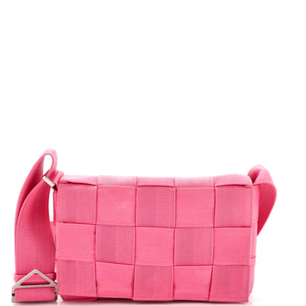 Bottega Veneta Cassette Crossbody Bag Maxi Intrecciato Fabric