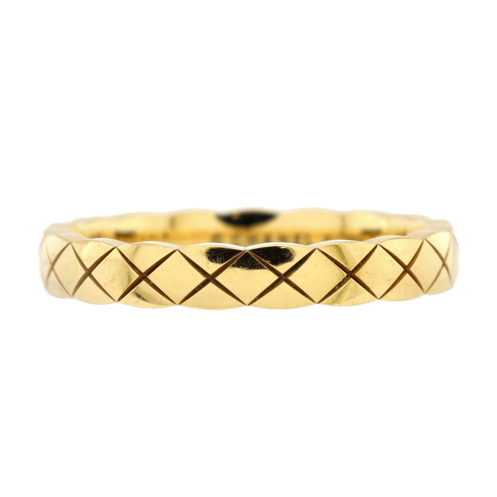 Chanel Coco Crush Ring 18K Yellow Gold Mini Yellow gold 2356021