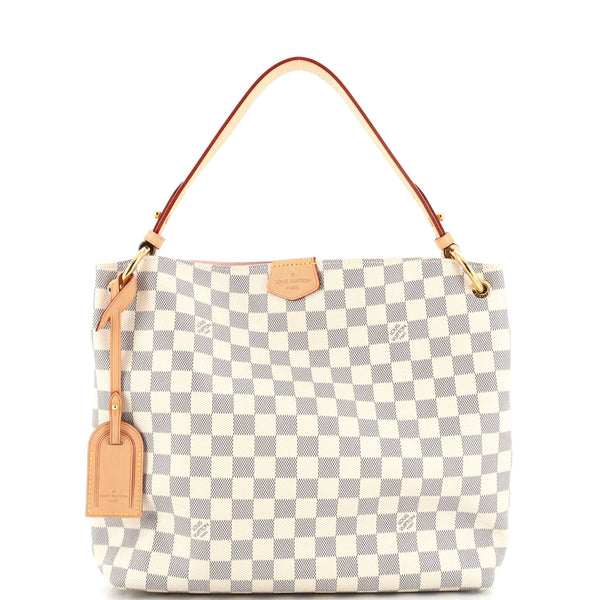 Louis Vuitton Graceful Handbag Damier PM White