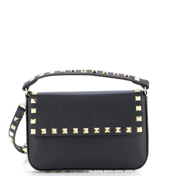 Valentino Garavani Rockstud Top Handle Crossbody Pouch Leather Mini
