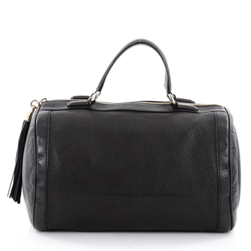 Gucci Soho Boston Bag Leather Black 2356803