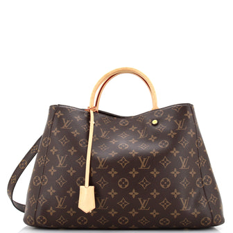 Louis Vuitton Montaigne Handbag Monogram Canvas GM