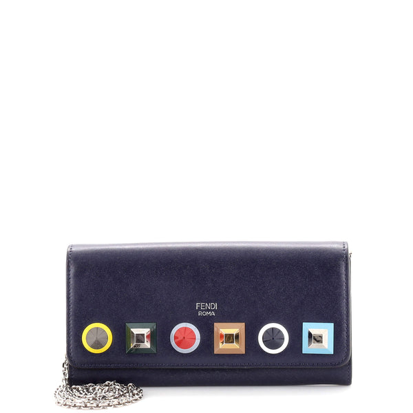 Fendi FF studded continental wallet, IetpShops, Women's Accessories