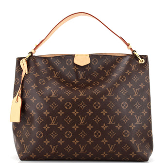 Louis Vuitton Graceful Handbag Monogram Canvas MM