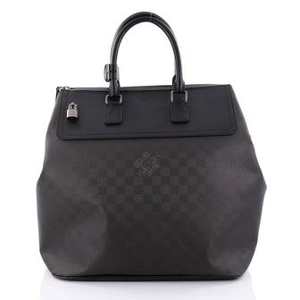 Louis Vuitton Weekender I8 Damier Carbone PM Black 2357601