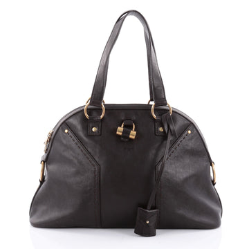 Saint Laurent Muse Shoulder Bag Leather Large Brown 2357801