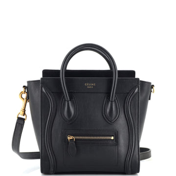 Celine Luggage Bag Smooth Leather Nano