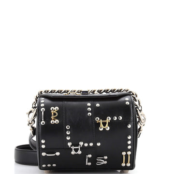 Alexander McQueen Box Shoulder Bag Studded Leather 19