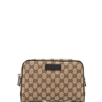 Gucci Waist Belt Bag (Outlet) GG Canvas Small