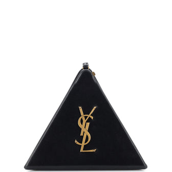 Saint Laurent Pyramid Box Bag Leather Small