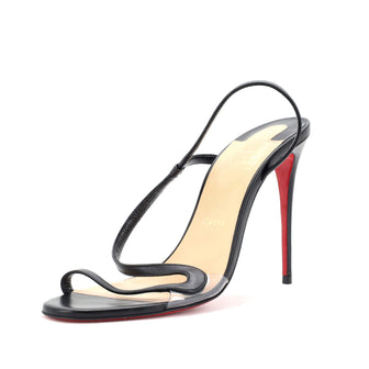 Christian Louboutin Women's Rosalie Slingback Heeled Sandals Leather 100