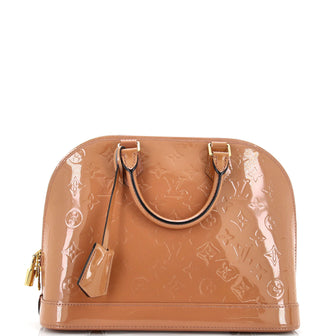 Louis Vuitton Alma Handbag Monogram Vernis PM