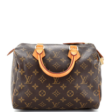 Louis Vuitton Speedy Handbag Monogram Canvas 25