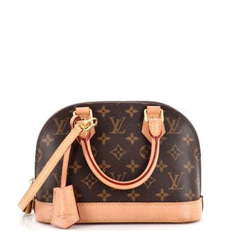 Louis Vuitton Alma Handbag Monogram Canvas BB