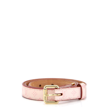 Louis Vuitton Belt Monogram Canvas Thin
