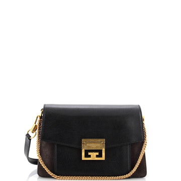 Givenchy GV3 Flap Bag Leather with Suede Small