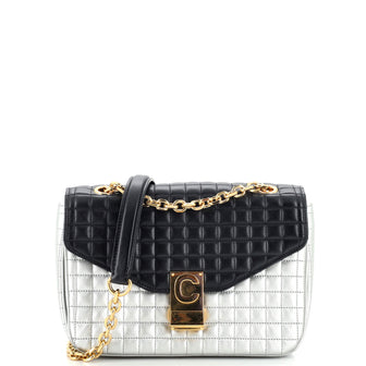Celine C Bag Quilted Leather Medium