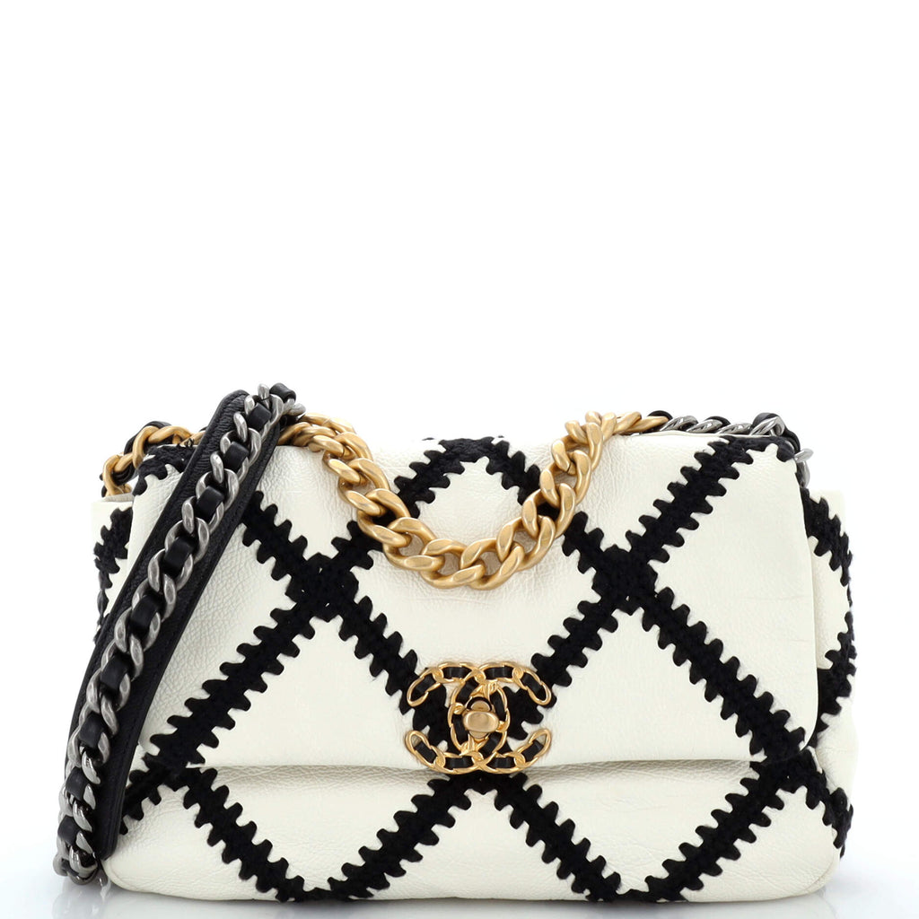 Chanel Cotton Crochet 19 Bag