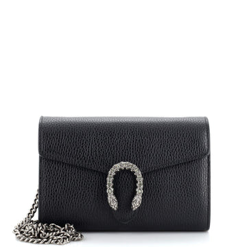 Gucci Dionysus Chain Wallet Leather with Embellished Detail Small