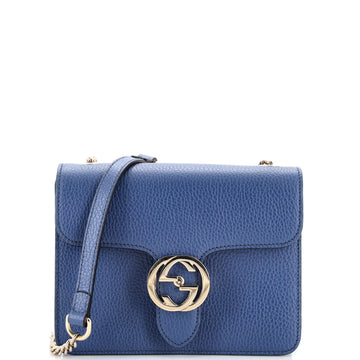 Gucci Interlocking Shoulder Bag (Outlet) Leather Small