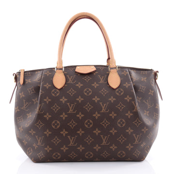Louis Vuitton Turenne Handbag Monogram Canvas MM Brown 2360001