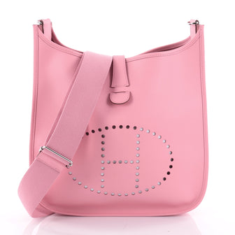 Hermes Evelyne Crossbody Gen III Epsom GM Pink 2360302