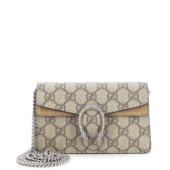 Gucci Dionysus Bag GG Coated Canvas Super Mini