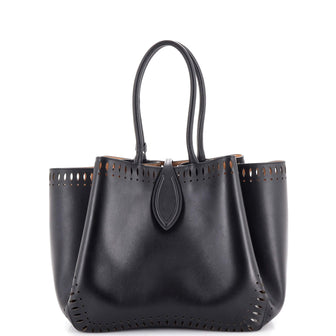 Alaia Angele Tote Laser Cut Leather 25