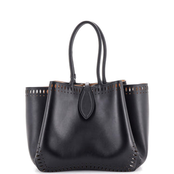Alaia Angele Tote Laser Cut Leather 25