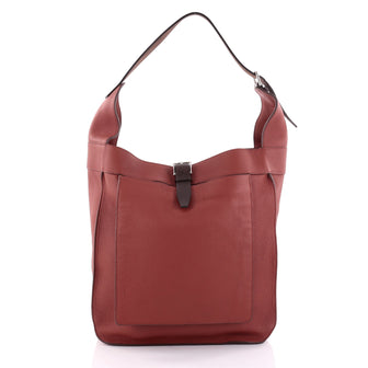 Hermes Marwari Handbag Clemence GM Red 2360904